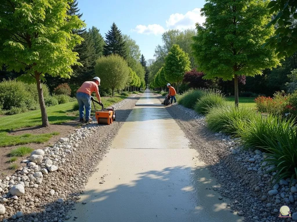 Stabiliser du gravier avec du ciment : méthode et précautions