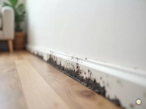 Moisissures sur les plinthes : causes, solutions et prévention