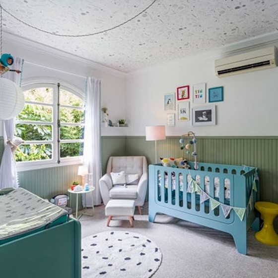 Chambre de bébé Rambury vert olive