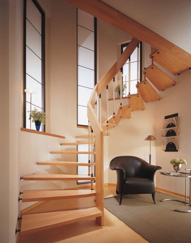 Escalier en bois moderne.