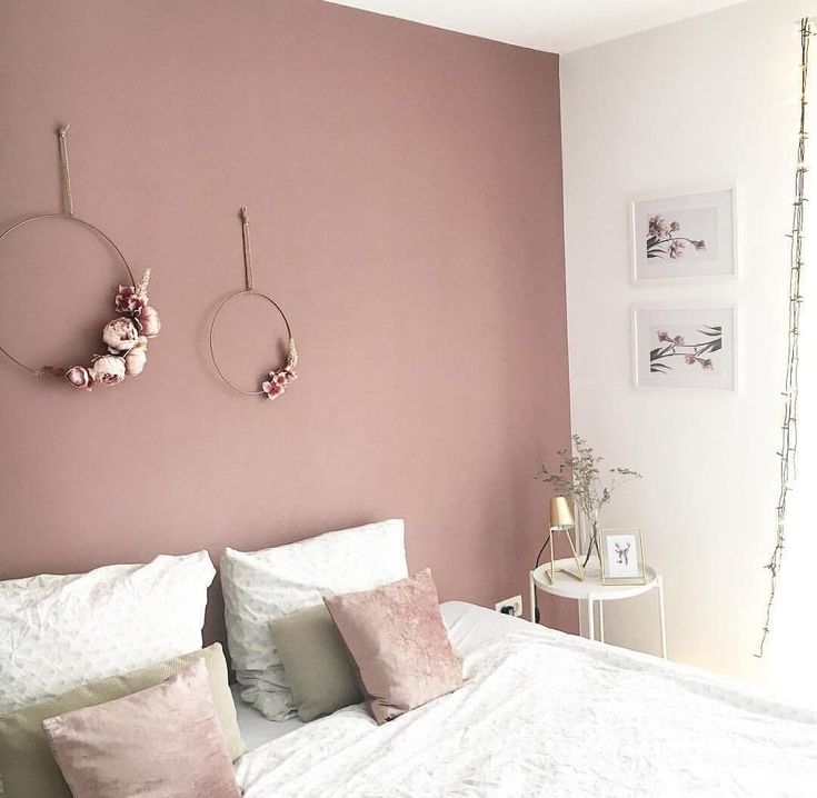 vieille chambre rose