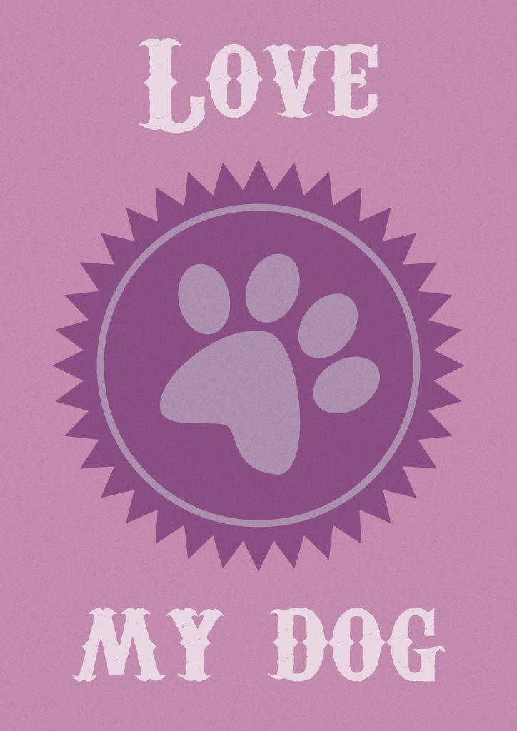 affiche de chien imprimable gratuite