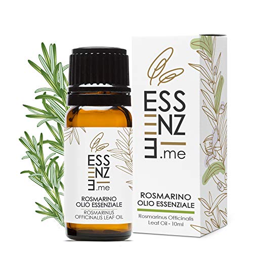 Huile essentielle de romarin 100% naturelle pour des cheveux sains et brillants à utiliser dans les diffuseurs d'huiles essentielles d'aromathérapie. Vérifié et emballé en Italie.