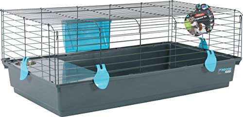 Zolux cage lapin/cochon d'inde bleu 82 x 54 x 34 cm