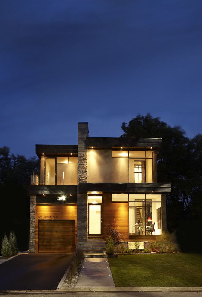 L'aspect rustique de Miracema aide à créer du volume sur la façade de la maison