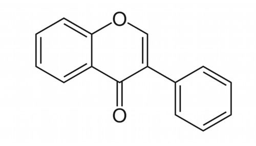Structure chimique des isoflavones