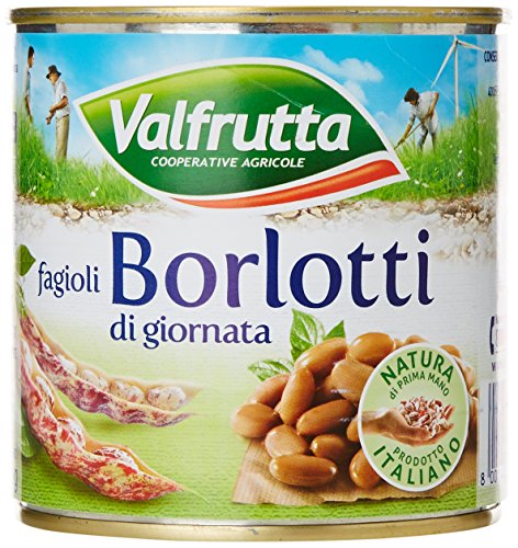Haricots frais Valfrutta Borlotti - 3 x 400 g - Total : 1,2 kg