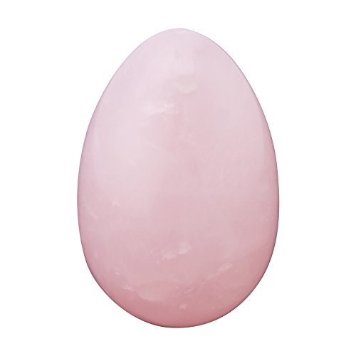 Oeuf vaginal féminin émeraude, pierre de massage du vagin féminin en forme d'oeuf de quartz rose récupération post-partum pierre précieuse d'exercice de Kegel