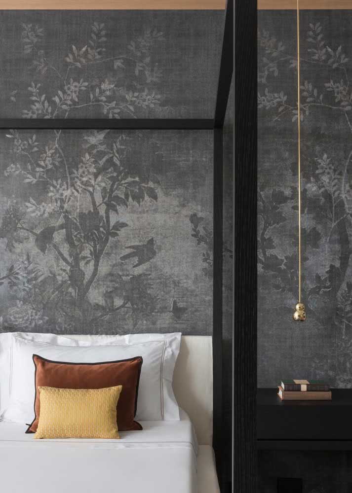 Le papier peint parfait pour une chambre de luxe ou même un décor de style oriental.