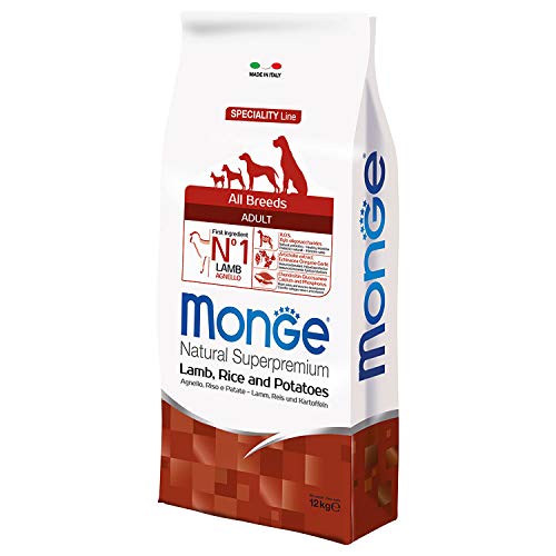 Monge - All Breeds Adult Agneau Riz et Pommes de Terre 1 Sac 12.00kg