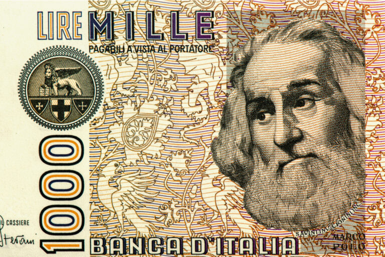 banconote 1000 lire valore oggi