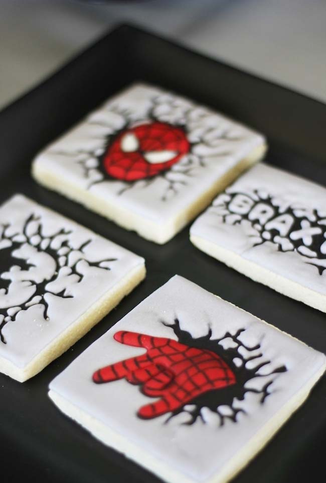 Biscuits Spiderman