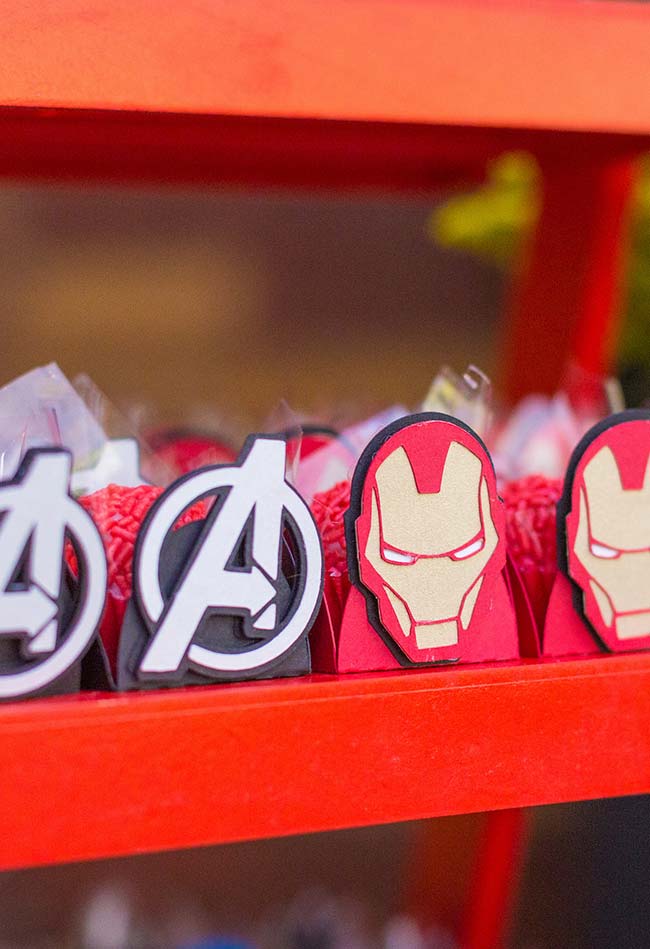 Emballages de bonbons Avengers Party