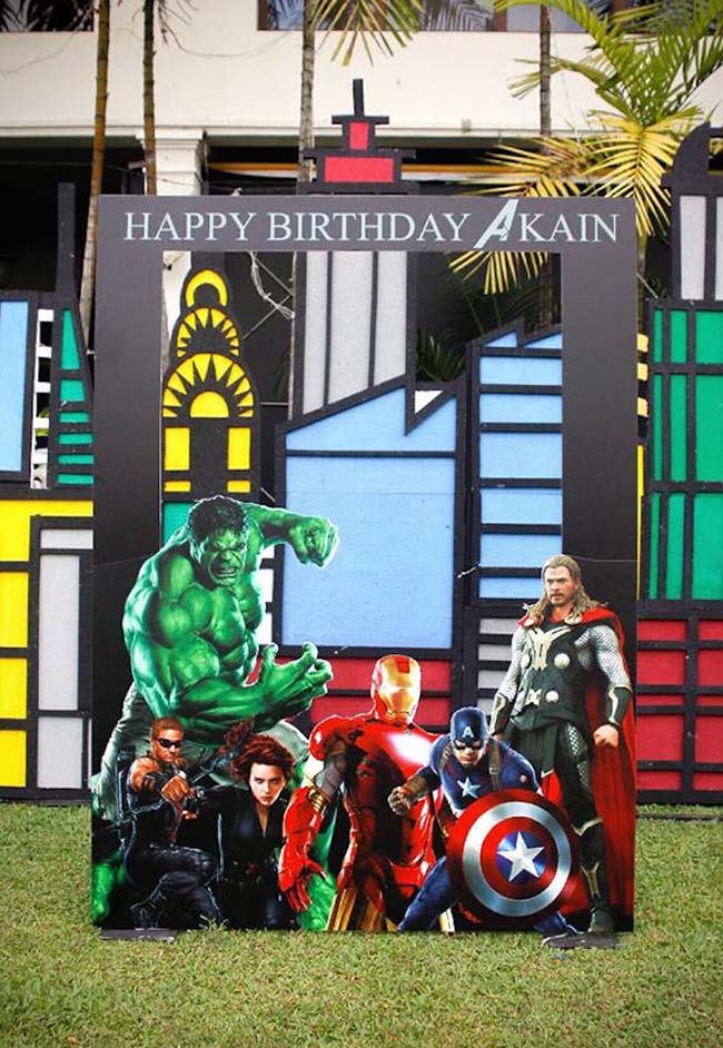 Coin photo de Avengers Party