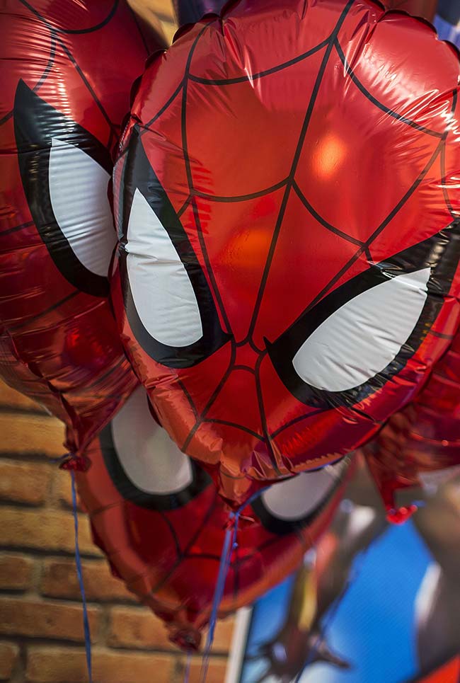 Ballons à la fête des enfants