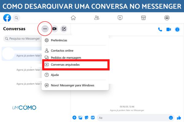 Comment désarchiver une conversation dans Messenger - Comment désarchiver une conversation dans Messenger depuis votre ordinateur