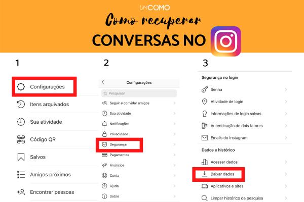Comment récupérer des messages Instagram supprimés - Comment récupérer des conversations Instagram supprimées