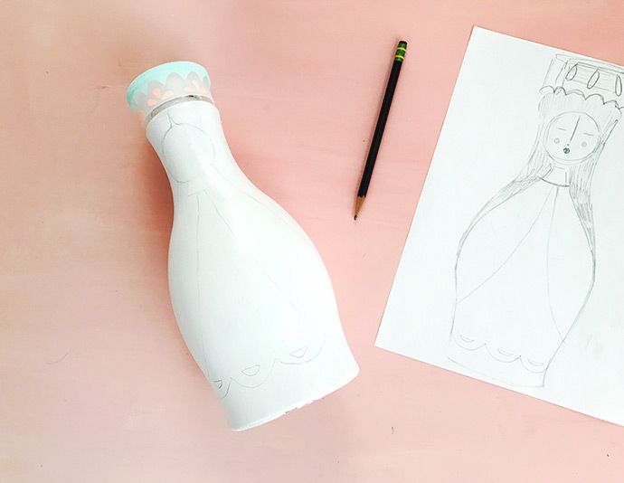 Comment dessiner une bouteille en PET : étape 8