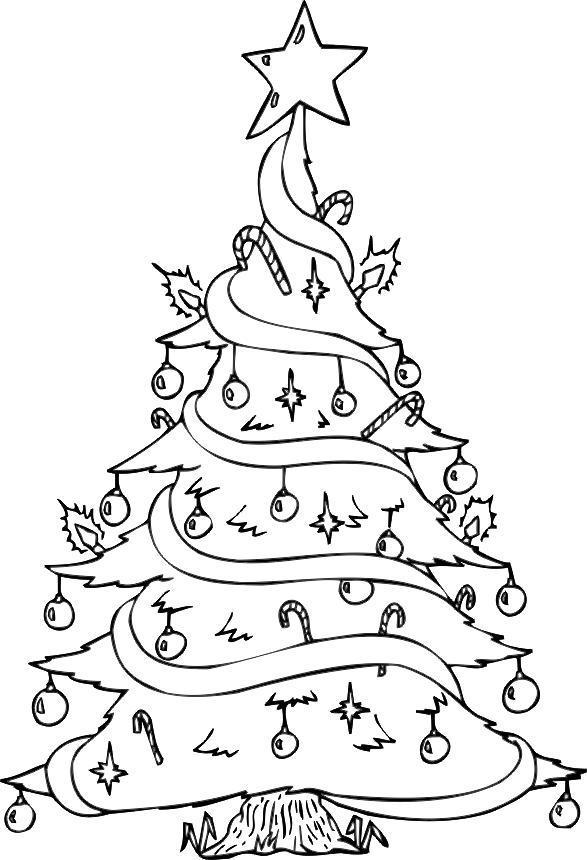 Coloriage sapin de Noël – MaisonAuTop  Magazine #1 Déco, Rénovation